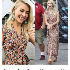 Rebecca Taylor Floral Wrap Dress / Size 4